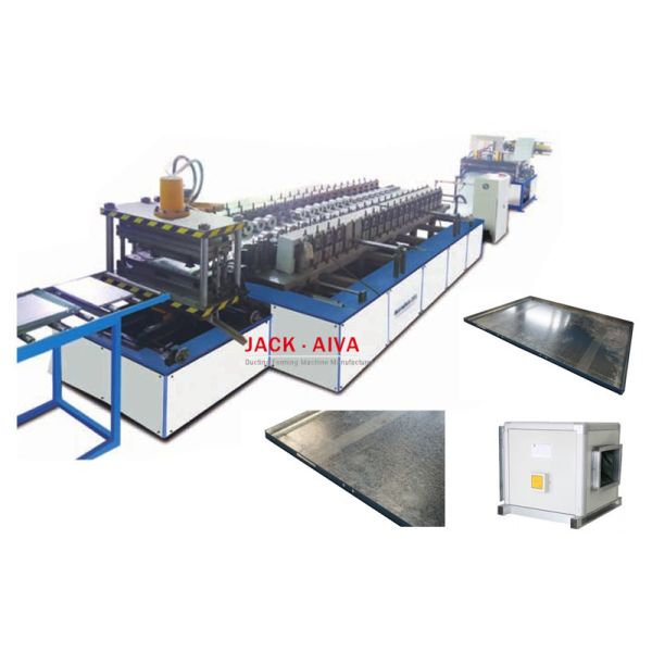 A3 Steel Ductwork Machine Fan Box Insulation Panel Machine