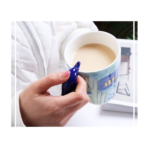 Home 450ml 9x11cm Heavy Duty Ceramic Coffee Mugs