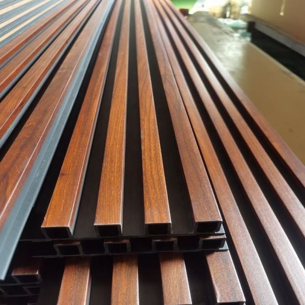 Black Board House Interior Wall Decorative WPC Wall Panel With Waterproof Function