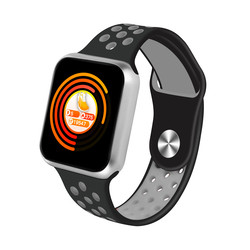 F3 1.3 inches Sport Touchscreen Smartwatch music control NFC TFT Screen Rubber Strap Rocking