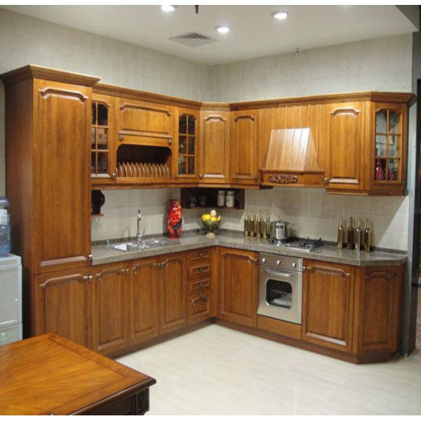 Ash wooden cabinets,Raised door kitchen,Rustic kitchen cabinet,Granite whole kitchen set，Luxury kitchen cabinets style