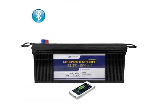 Quality Communication Station EV RV Lithium Iron Phosphate Battery 12V 200Ah wholesale