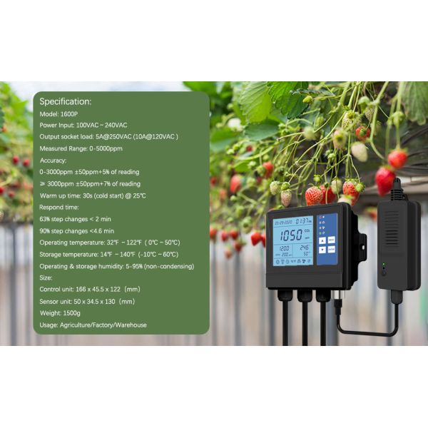 240V Humidity Greenhouse Climate Controller Systems Fan For Animal Husbandry