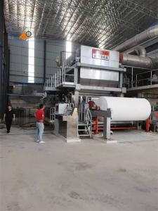 Cheap Vacuum Adsorption Tissue Paper Making Machine Toilet Paper Manufacturing Equipment for sale