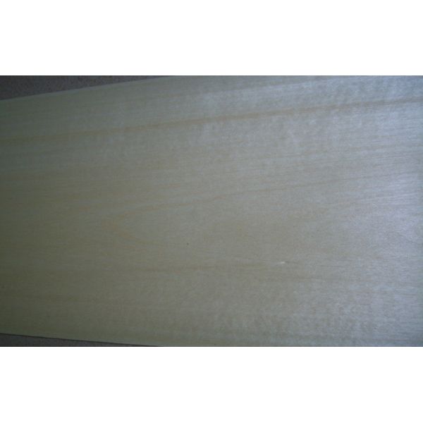 Sliced Cut White Birch Wood Veneer Prefinished With 0.5mm Thickness