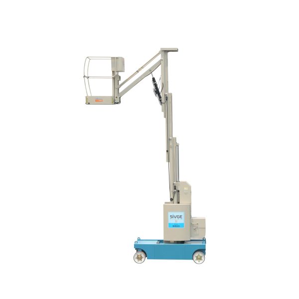 10 m High quality Self Propelled Hydraulic One Man Lift mini boom lift