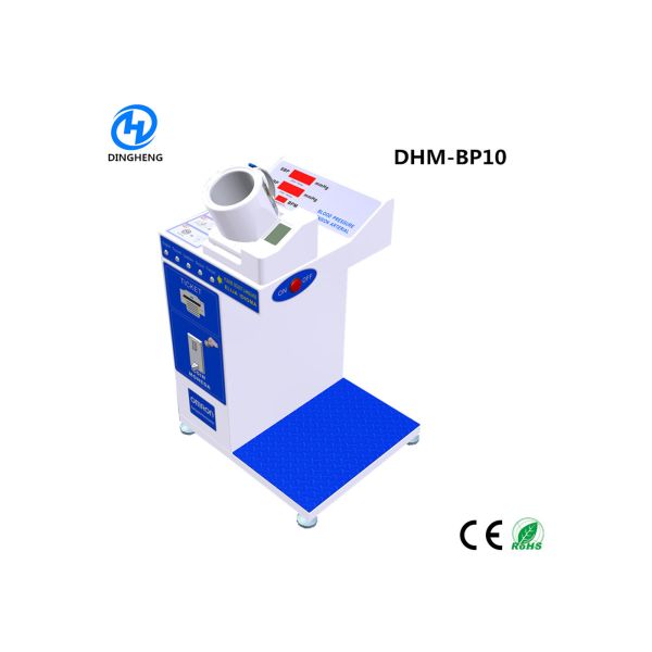 Coin operated Upper Arm Digital Blood Pressure Monitor for Blood Pressure Checking