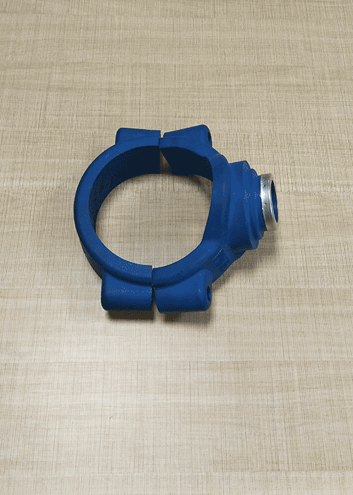 High Precision Industrial Injection Molding Parts Plastic Pipe Connectors