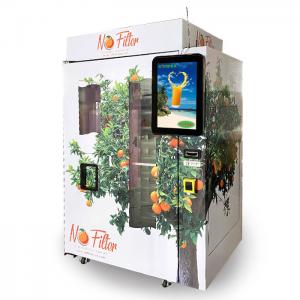 Cheap Durable Orange Juice Vending Machine For Supermarket , Fruit Juice Vending Machine for sale