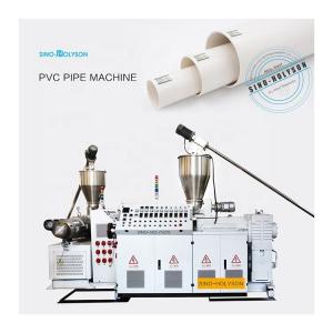 Cheap 37kw PVC Pipe Making Machine With CE ISO CO EXTRUSION Plastic Extruder for sale