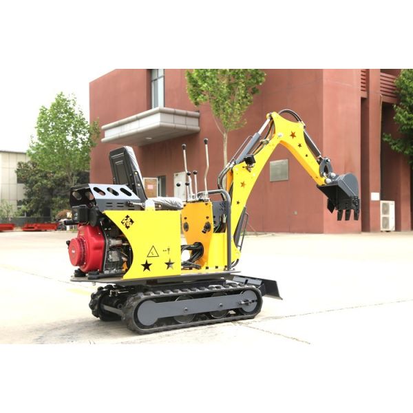 0.8t Elevator-Accessible Crawler Mini Excavator For Construction