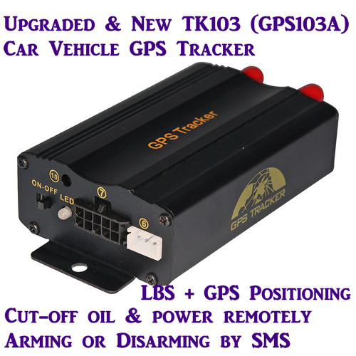 GPS103A Global Car AVL Vehicle GPS SMS GPRS Tracker W/ Cut-off & Resume Oil &