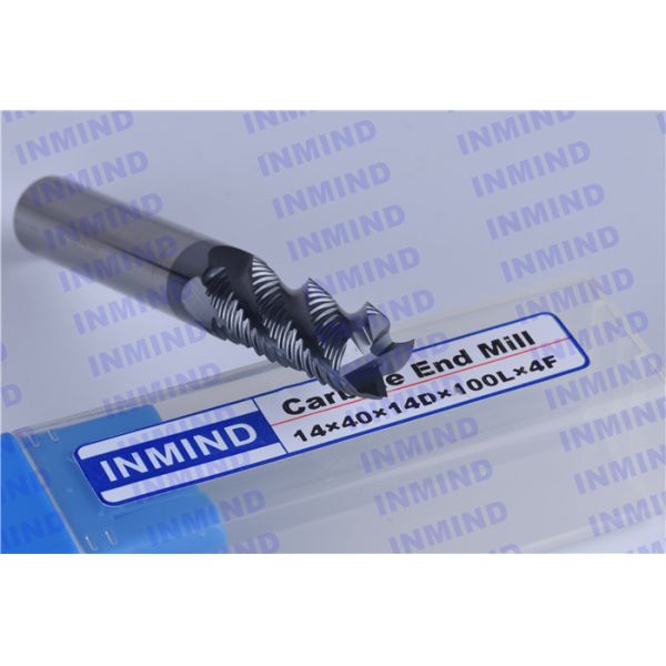 0.7um Grain Size Milling Tool Bits / Solid Carbide Tools For End Mill Machine