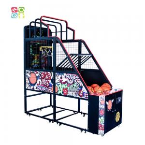 Cheap Customized Basketball Hoop Arcade Machine Foldable With 55 Inch Video for sale