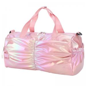 Cheap Wholesale quality bags, Custom Logo Fashion Travel Sports Bag, Large Capacity Ladies Pink Duffel Bag Travel Bags for sale