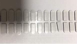 27*8*1.5mm EVA Protective Foam Sheet 2 Sided Adhesive Tape Board