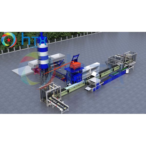Automatic Flexible Veneer Sheets Stone Production Line Wet Cast Dosing Machine