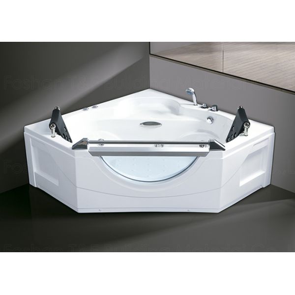 Portable Whirlpool Massage Bathtub 2 people Corner Installation