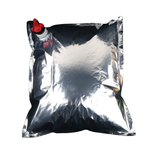 High Barrier VMPET / PE Aluminum Foil Bib Inner Liner Bag In Box With Valve