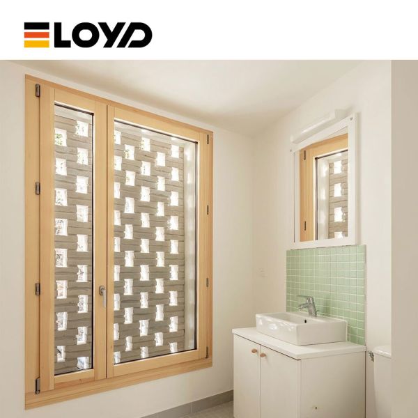 Single Glazed Bronze 6063 Aluminium Casement Window Replacement With Mosquito Net