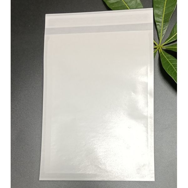 100% Recyclable Self-Sealed Glassine Paper Bag Custom Logo Bio-Degradable Paper Bags