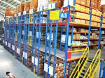 Structural Rack Supported Mezzanine With Racking Frames / Step Beams / Steel