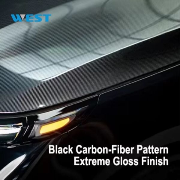 Matte Black Anti Sratch Automotive Paint Protection Film Color Changing