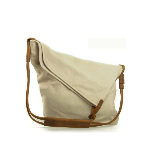 White Canvas Bag Vintage Canvas Bags for Men Canvas School Bag