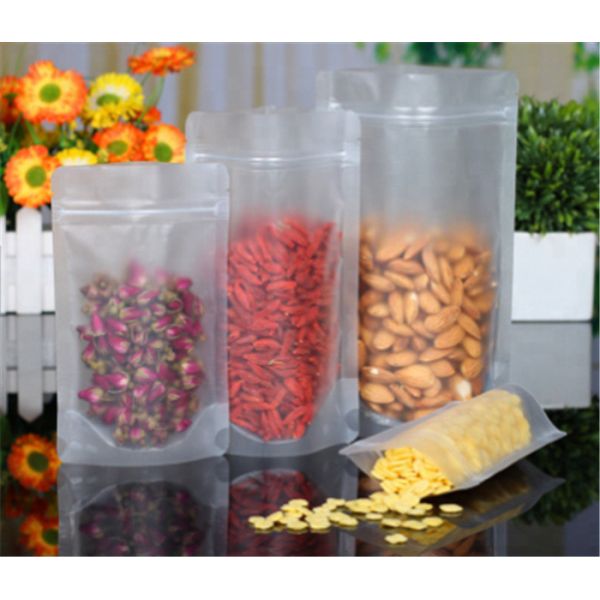 Custom Printed Stand Up Pouches With Ziplock , Stand Up Plastic Pouch Packaging