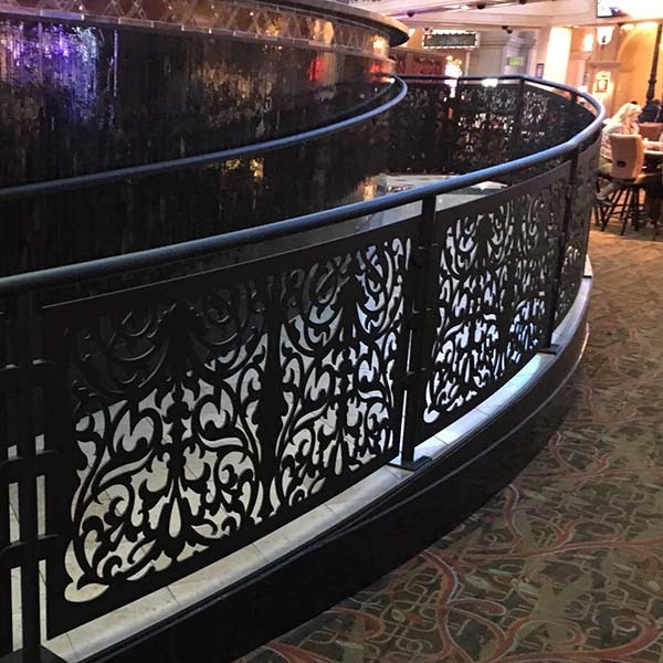 OEM / ODM Aluminum Staircase Handrail Railing Balustrades Design