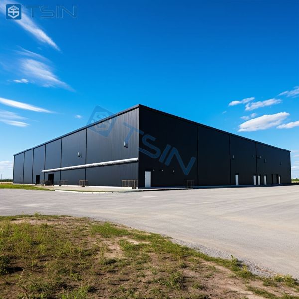 Fireproof Prefabricated Steel Frame Building For Warehouses Workshops Offices