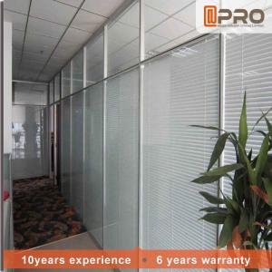 Cheap Demountable Temporary Office Partitions , Sound Proof Glass Office Dividers for sale