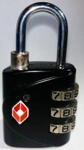 Cheap 3 Digital Combination Luggage TSA Locks for sale