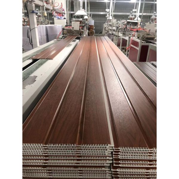 Decorative Laminate Wood PVC Ceiling Panels 25cm Plastic Wall Panel Interior